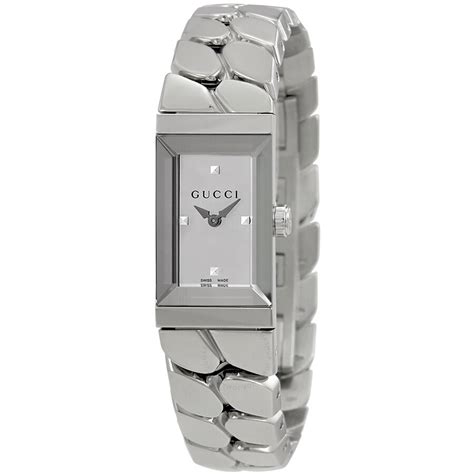 gucci g frame watch silver|Gucci g frame ladies watch.